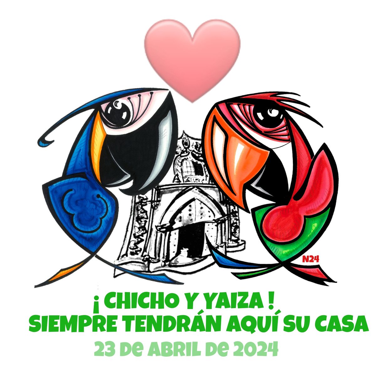 ¡¡¡Chicho y Yaiza. Merecidas vacaciones!!!

laprovincia.es/las-palmas/202…

#onholidays #Holidays #vacaciones #ilustración #Cartoon #cartoonist  #cartoonoftheday 
<a href="/casadecolon/">Casa de Colón</a> @CabildodeGranCanaria <a href="/palmitosparkGC/">Palmitos Park</a>