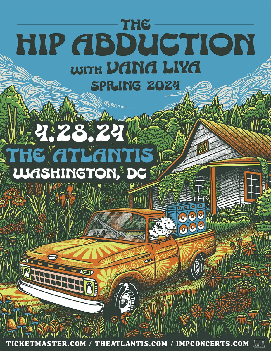 ‼️LOW TICKET WARNING‼️4/28, @thehipabduction 🎟️: hive.co/l/hipatlantis