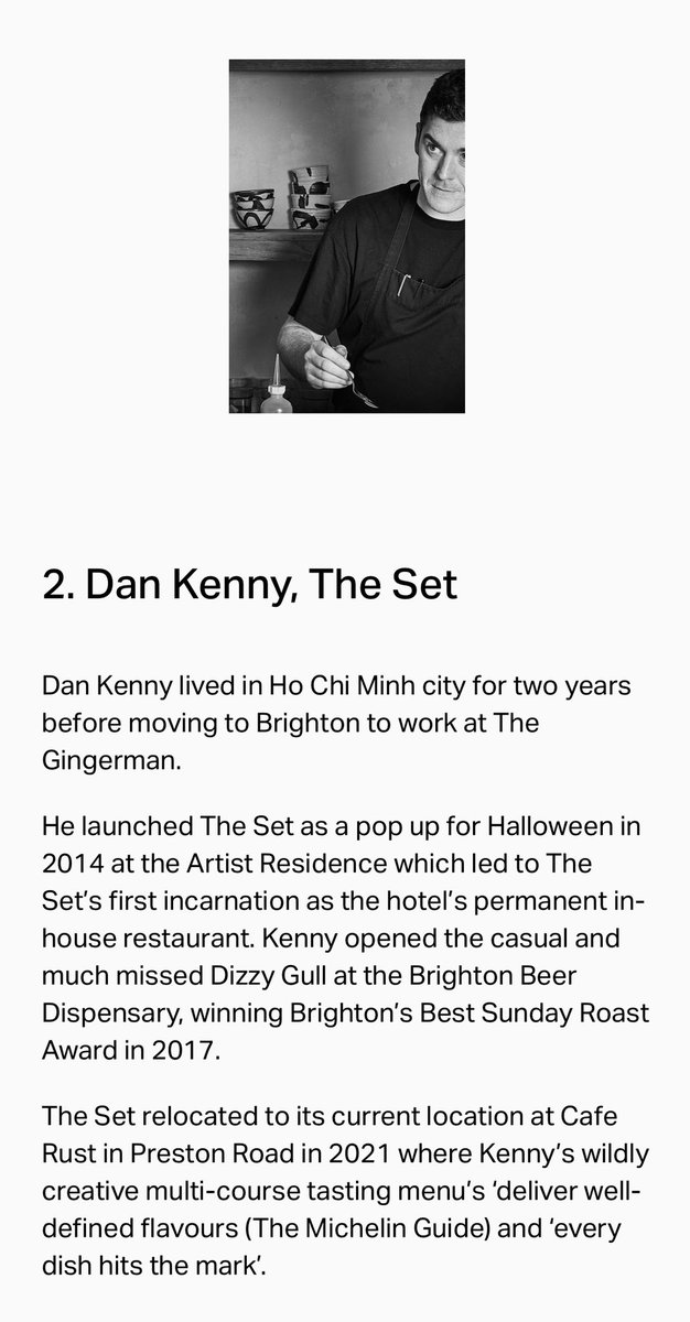 Bit more <a href="/brightontop20/">BrightonsBestRestos</a> news from last night!

We secured 2nd spot in both best fine dining restaurant and best chef in Brighton.

Very pleased to be recognised by our colleagues, peers and diners.

Thank you!

Get booking folks!

#brighton
#restaurants
#BrightonBest