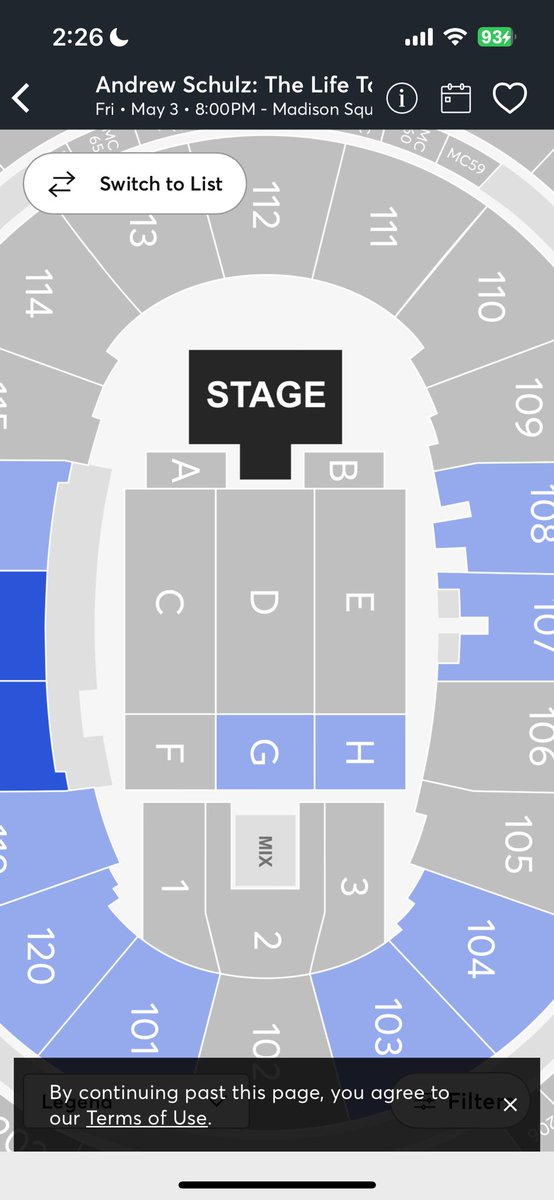 selling 1 ticket for Andrew Schulz at Madison Square Garden for Friday, May 3rd for $150 price is negotiable just don’t want the ticket to go to waste