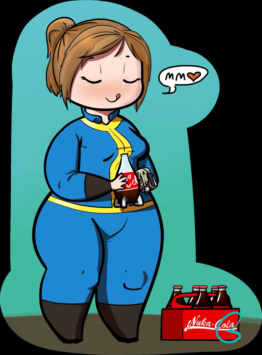 Blasterino's tweet photo. since we're all about fallout rn here's a SUPER old wg sequence i did back when fallout 4 was new lol. Still cute tho https://t.co/zfvdC6hWC6