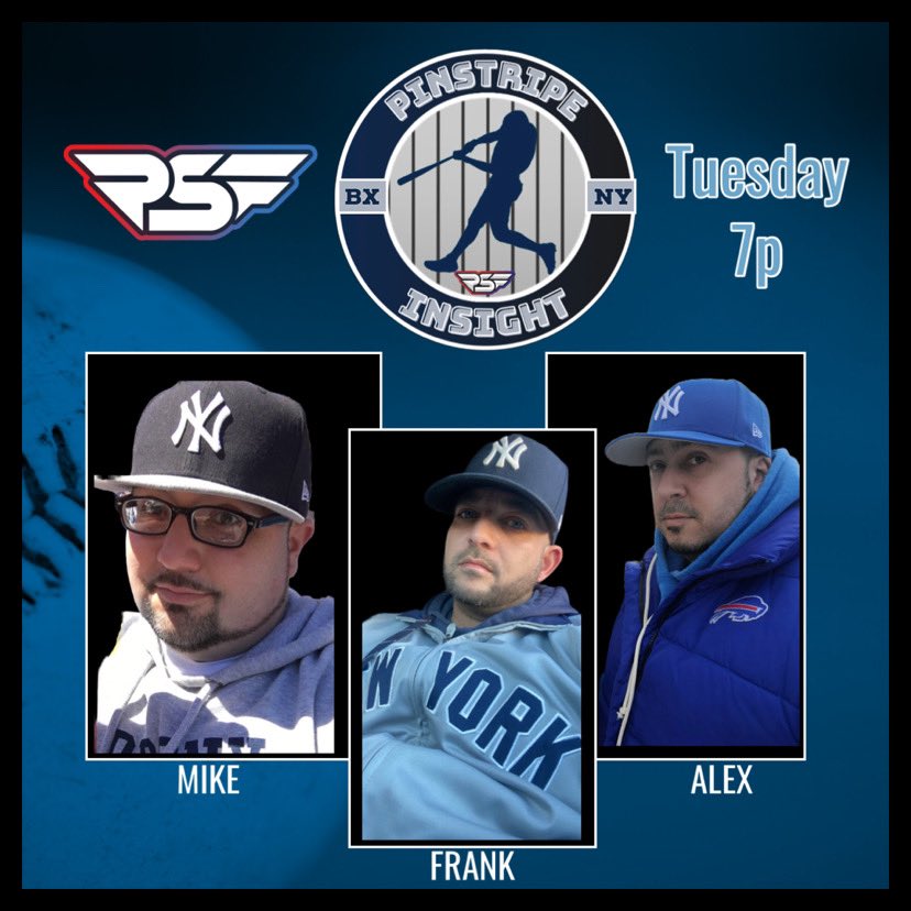 DaTuna0725's tweet photo. Join us tonight on the @PSF_App for our latest mediacast as the Yanks take on the A’s from the stadium at 7pm EST

Follow us @PinstripeIn_Psf 

#Repbx https://t.co/H7kLpH2F0Z