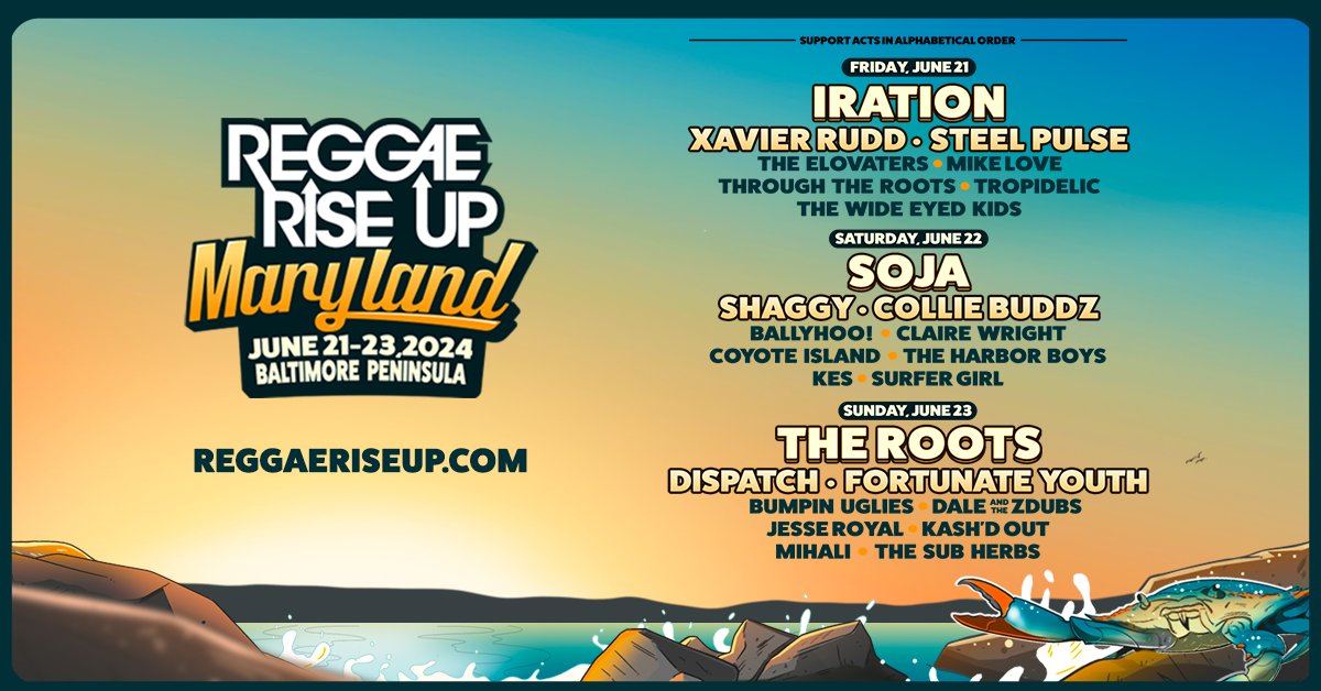 We have more @ReggaeRiseUp Maryland tickets to win during #LetsGooooo! at 5! Get in with us and they could be yours: 1-866-91-DC101. - @mikejonesradio DC101.com/LISTEN #AfternoonAdventure