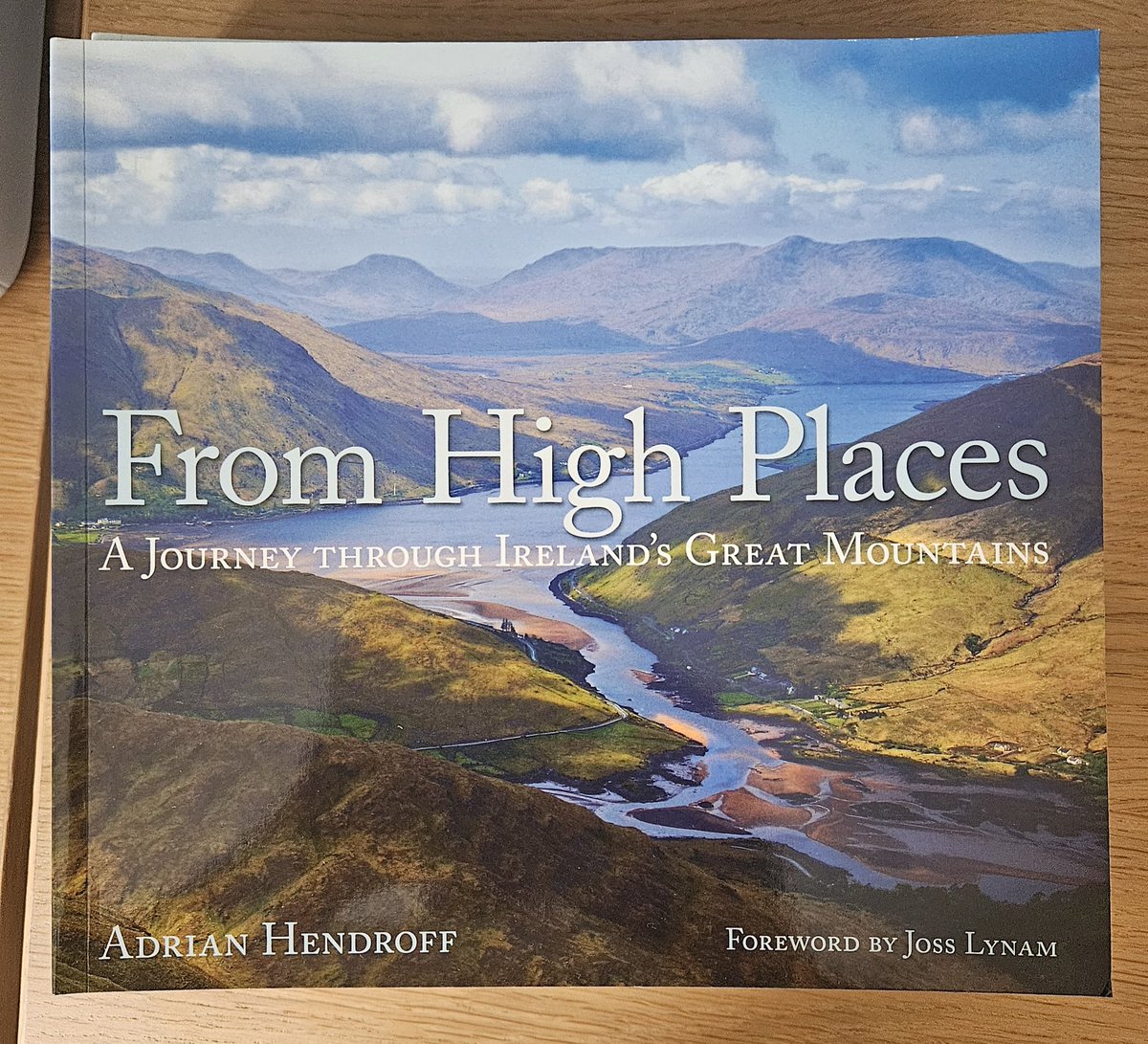 Delighted with this special limited reprint of my first book 'From High Places' only 500 copies are in print. Once it's gone it's gone. Details here: adrianhendroff.com/from-high-plac… If you got a copy, have a look in! #BookDay