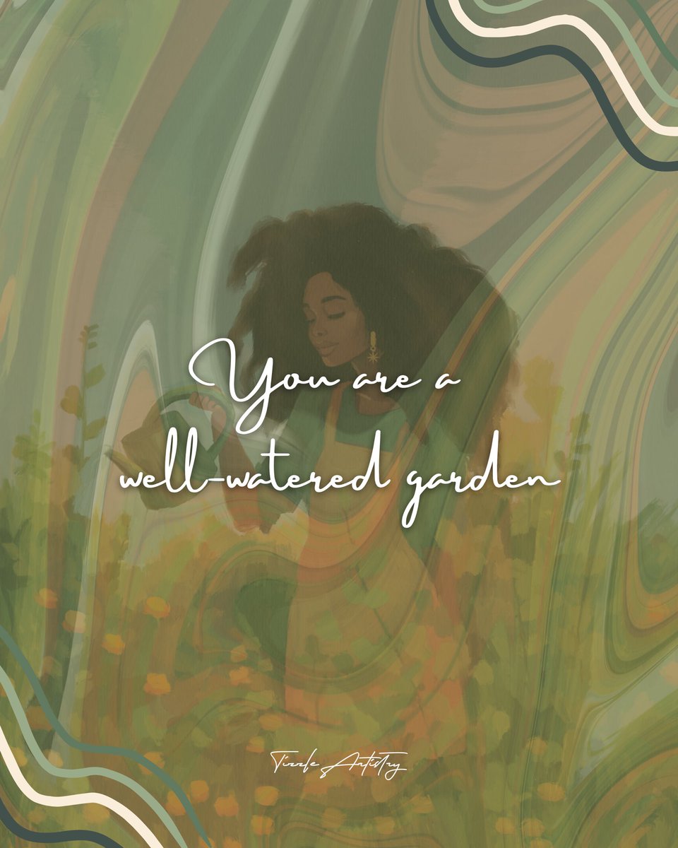 The grass isn't greener on the other side, it's greener where you water it.

As you water other gardens around you, don't forget to water your own garden. Invest in yourself and in your dreams.