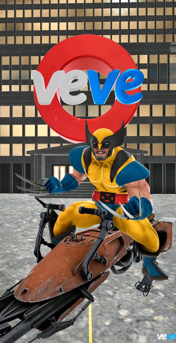 #Wolverine Riding⭕️around #veve City

@veve_official #CollectorsAtHeart 💙