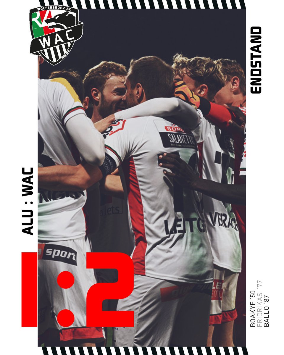WolfsbergerAC's tweet photo. 90'+5
DIE WÖLFE SIEGEN IN LUSTENAU 🙌🏻💥
MIT 3 PUNKTEN IM GEPÄCK GEHT ES ZURÜCK INS LAVANTTAL 💯 https://t.co/ZMrHrRFKba
