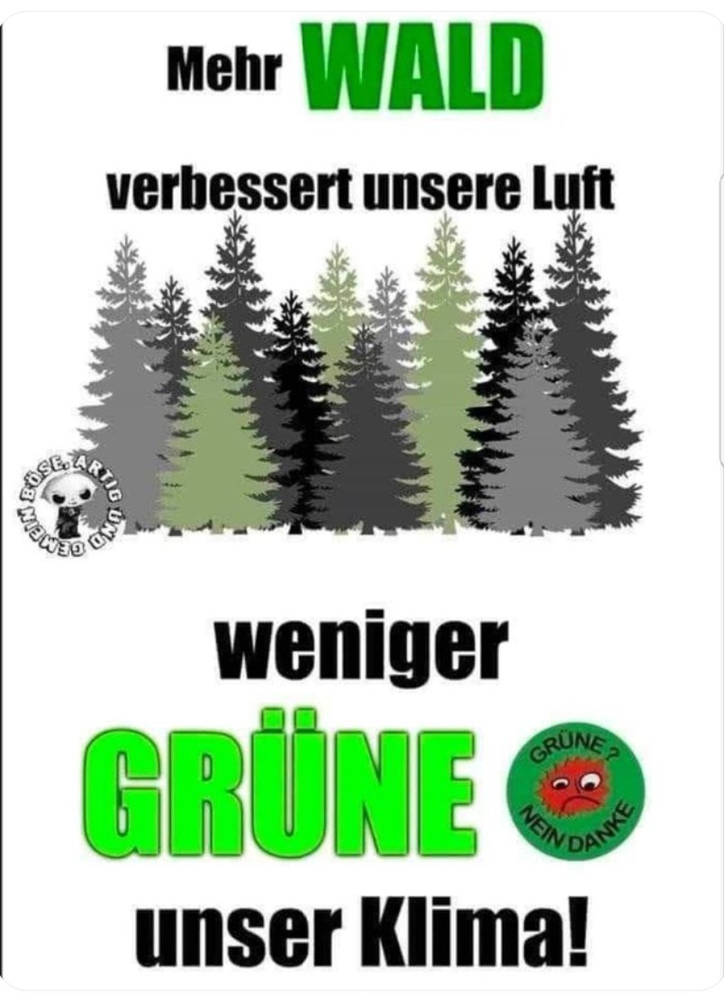 @filizgreen #grünerWahnsinn ist die größte #GefahrfürDeutschland #GrueneRausAusDenParlamenten