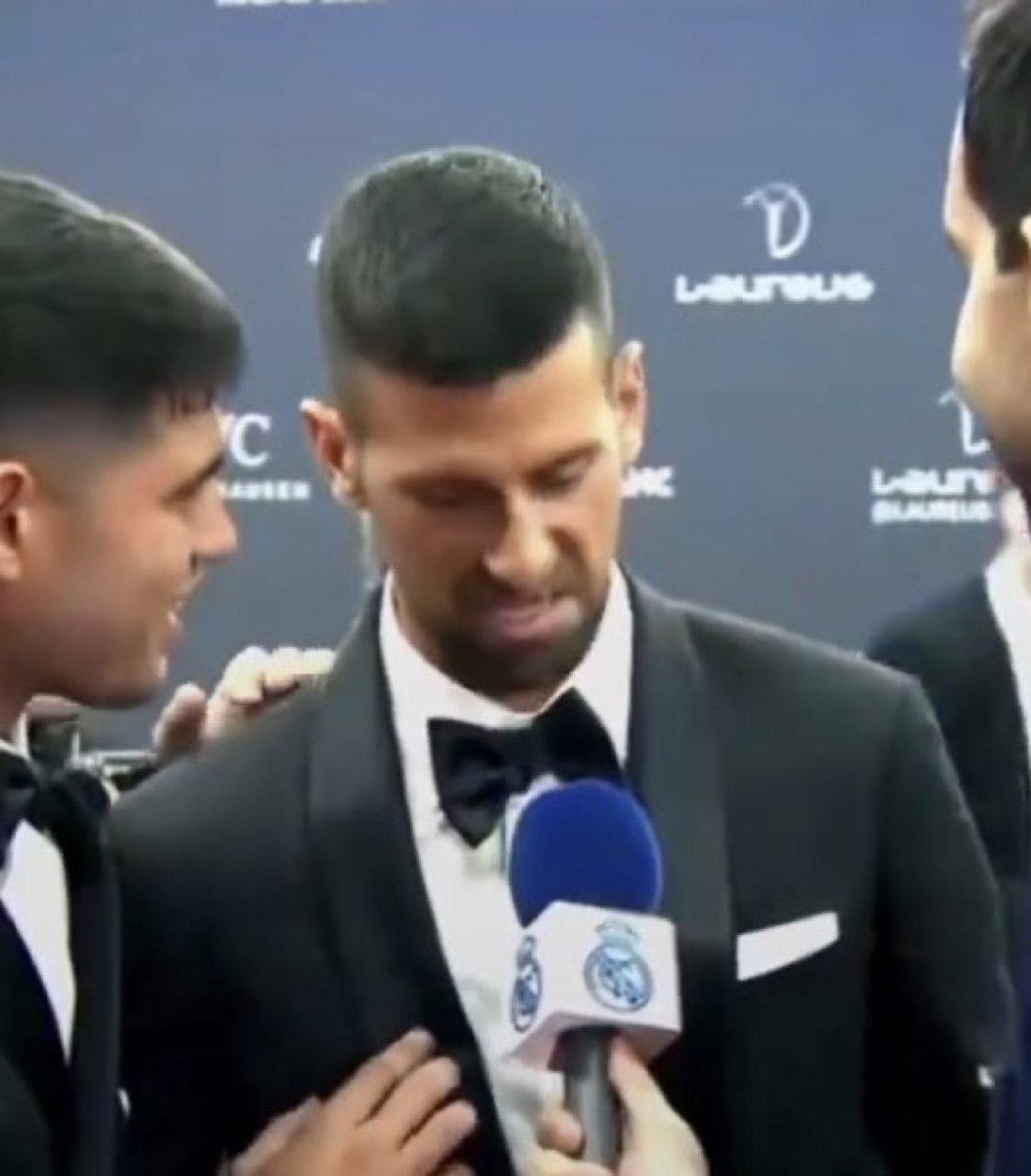 Djokovic: “Bellingham’ın golü inanılmazdı. Bravo! Hala Madrid!”