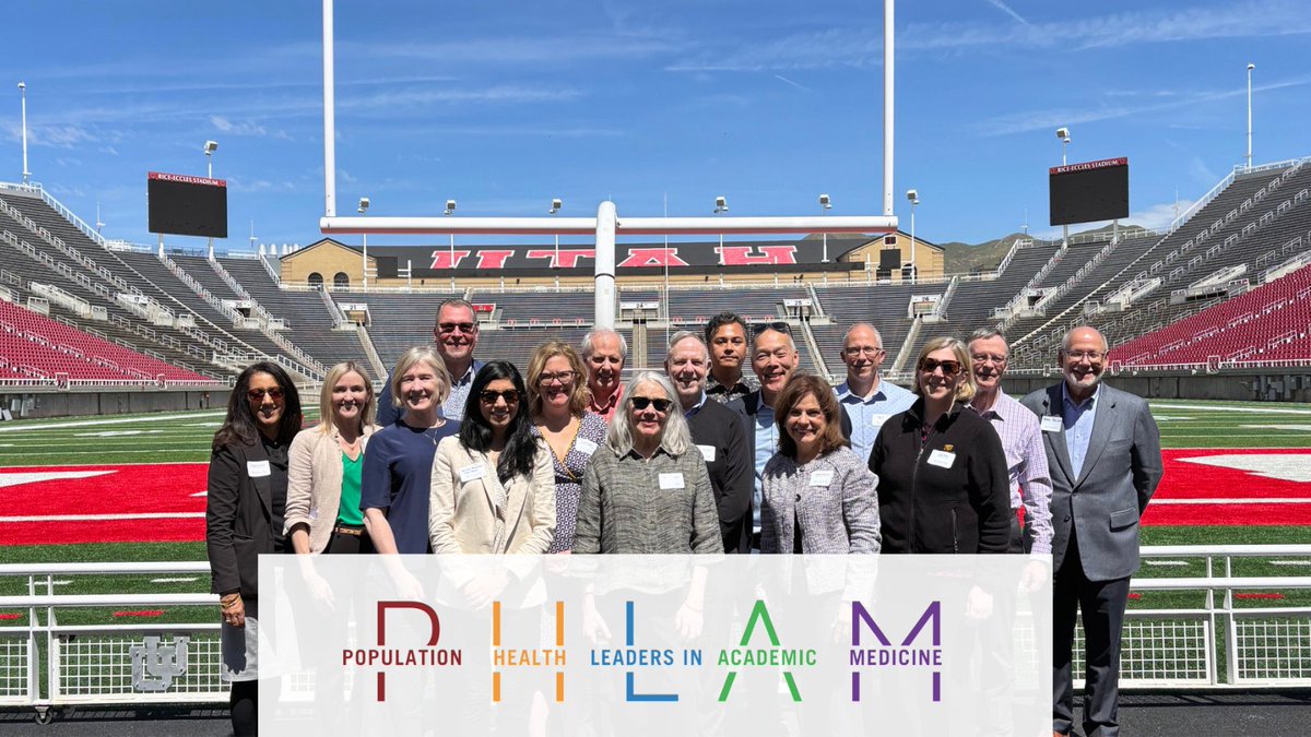 Thrilled to host Population Health Leaders in Academic Medicine Annual Mtg at @UofUHealth in Salt Lake City! 🎉 A unique assembly of academic medicine’s finest, fostering the advancement of population health sciences. #PHLAM #PopulationHealth #AcademicMedicine