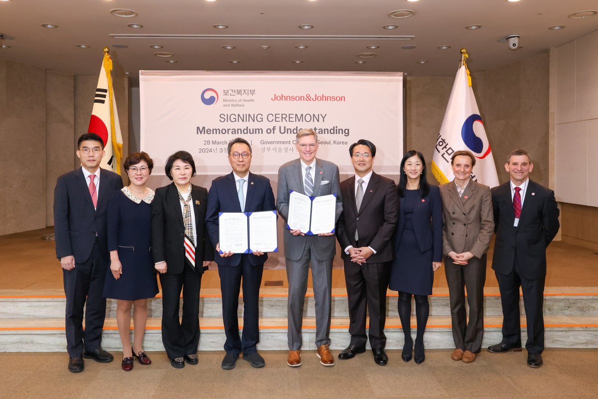 William N. Hait, EVP, Chief External Innovation and Medical Officer @JNJNews discusses new collaboration with the Republic of Korea’s Ministry of Health and Welfare, highlighting the importance of open innovation. Read Dr. Hait’s insights here: jji.jnj/3VY6EdQ
