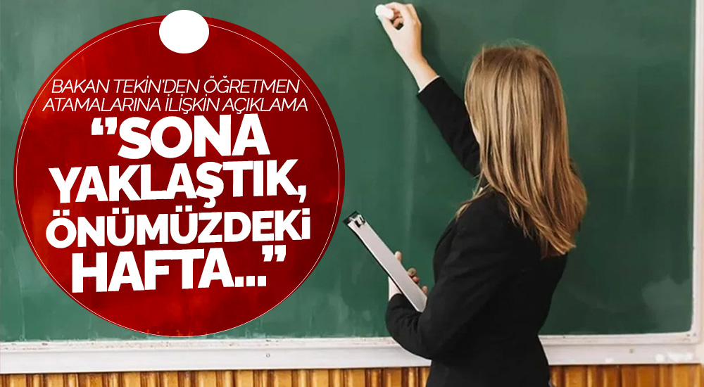 Bakan Tekin'den öğretmen atamalarına ilişkin açıklama! ''Sona yaklaştık, önümüzdeki hafta...''

baskagazete.com/haber/bakan-te…

#meb #millieğitimbakanlığı #öğretmen #atama