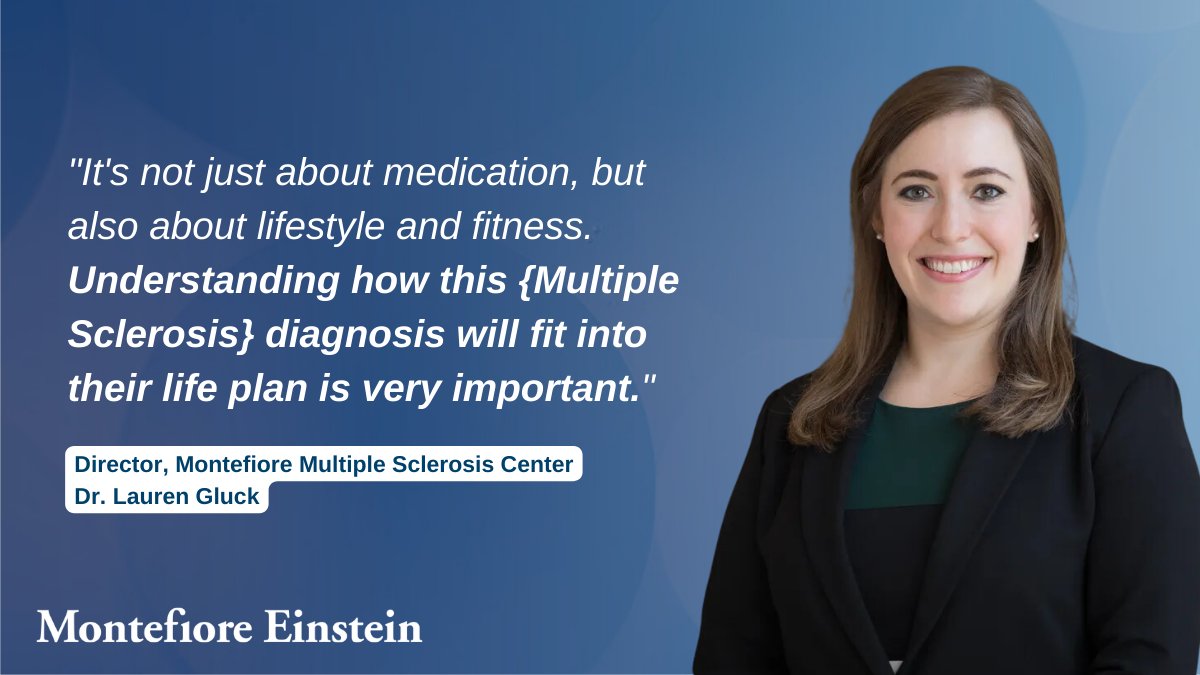 Dr. Lauren Gluck joins @NeuroDrCorrea to discuss the importance of supporting people emotionally and physically after a #MultipleSclerosis (MS) diagnosis, and how to navigate exercise and activity despite challenges. 🎙️ Listen on @BrainandLifeMag: bit.ly/3UqQ6Kd