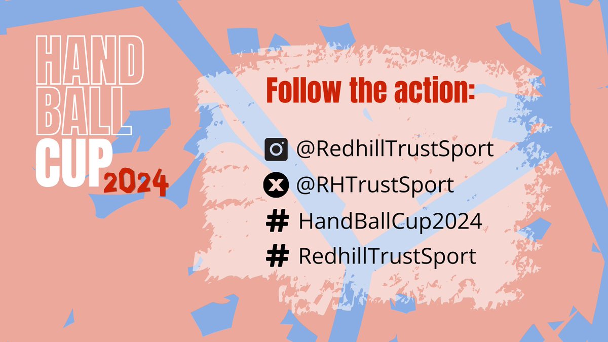 Here's how you can follow the action tomorrow...
#handballcup2024 #redhilltrustsport
