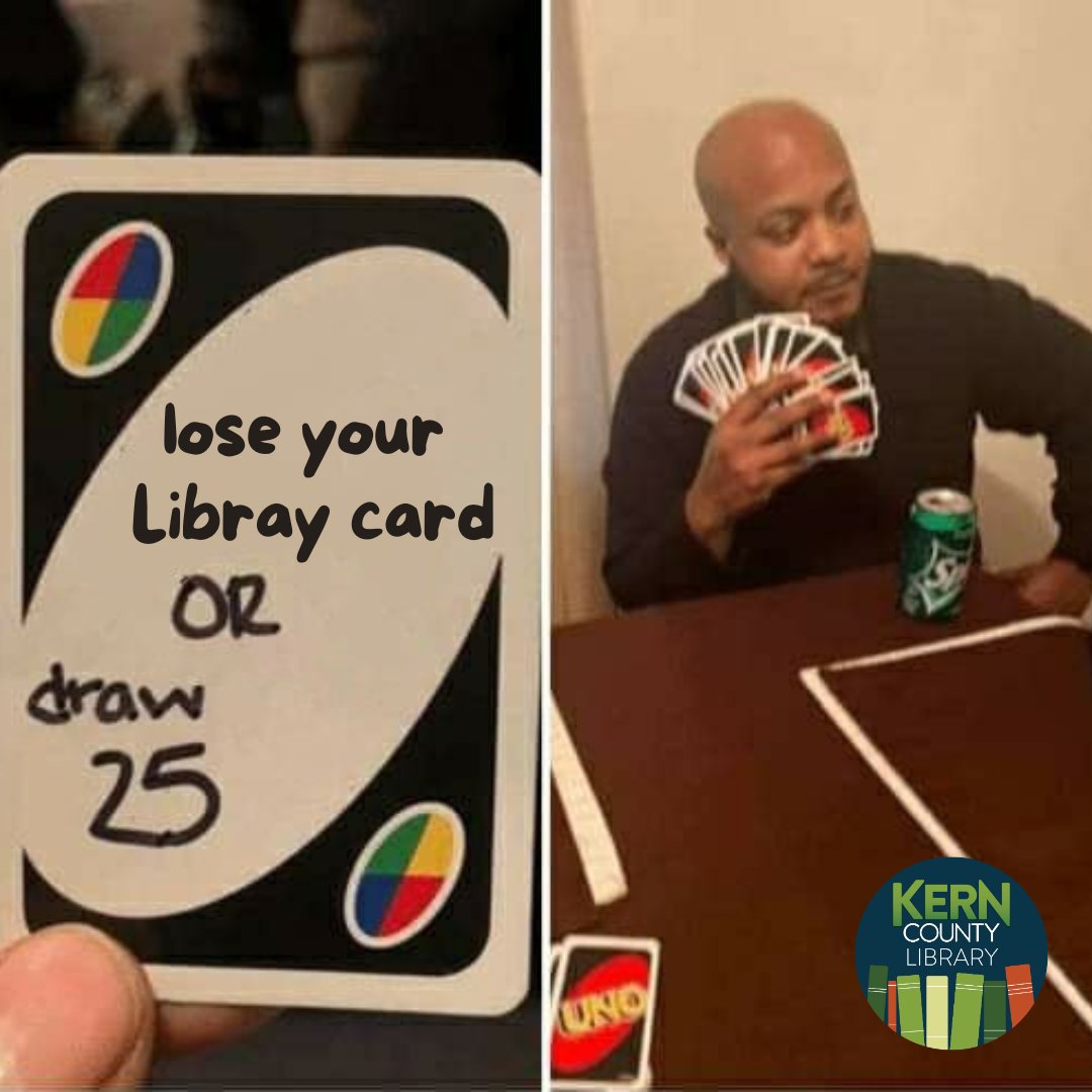 It's the most important card in your wallet!  #kerncountylibrary #KCL #librariesrock