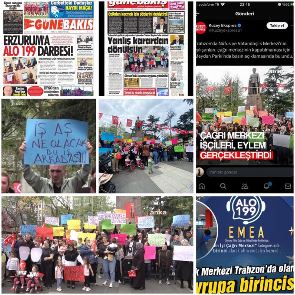 Alo199 NeOlacak🚨🚨🚨
Mücadelemiz ekmeğimiz için Sesimizi duyun artık!!!!