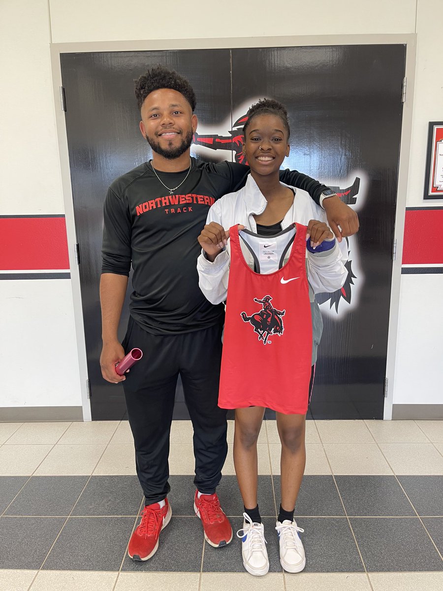 Congrats to Tyana Hymes on her first official visit to Northwestern Oklahoma University.. we are so proud of you☺️