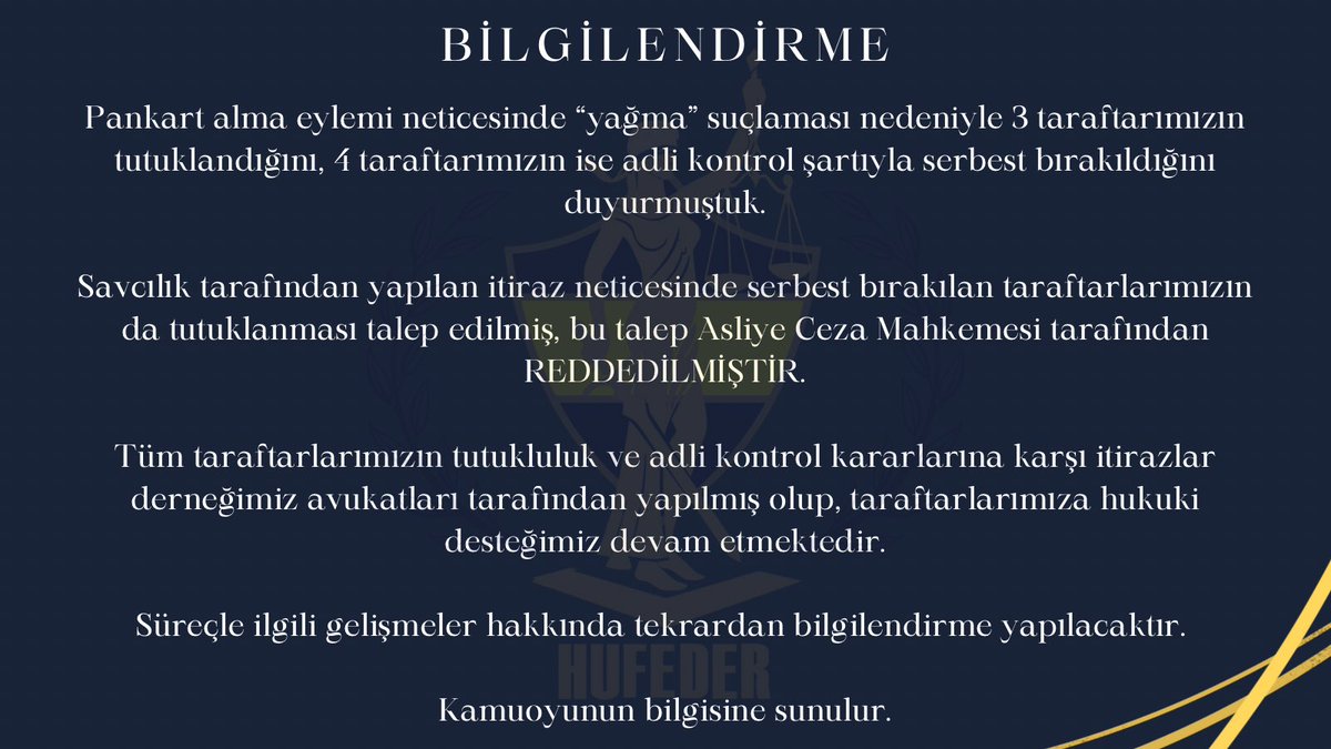 Hukukçu Fenerbahçeliler Derneği (@HUFEDER1907) on Twitter photo 2024-04-23 18:30:56