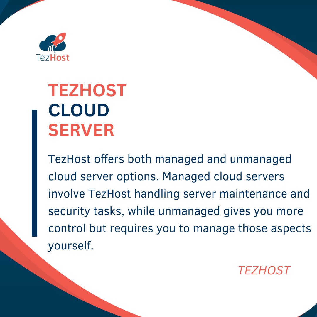 ☁️ Discover the power of TezHost Cloud Servers! ☁️

Explore our cloud server solutions today: tezhost.com/cloud-servers/

#TezHost #CloudServers #ManagedCloud #UnmanagedCloud #ServerHosting #CloudHosting 🌐🔒