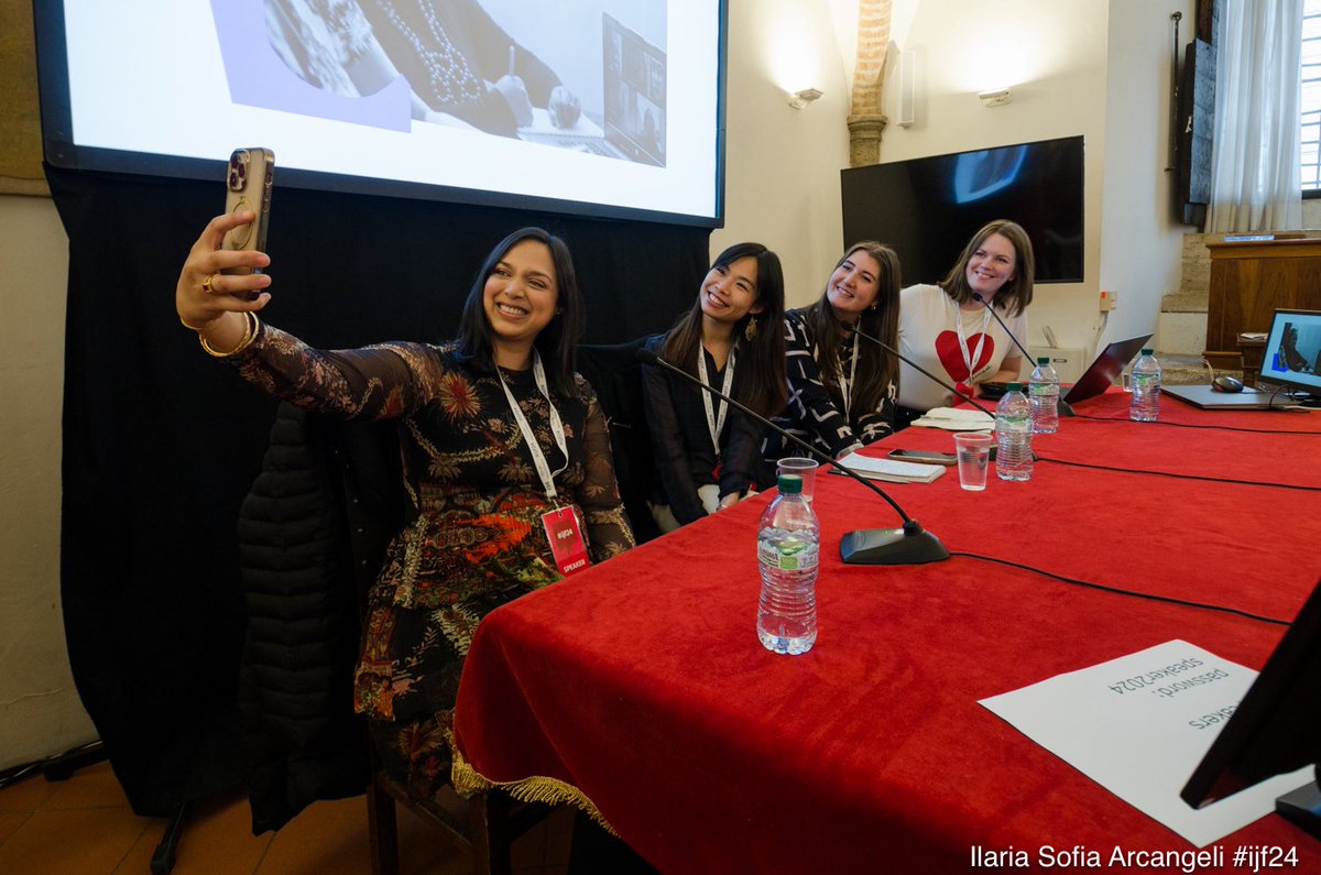 At #ijf24 @journalismfest in Perugia, our editor @_laujessie joined @versharma @TeenVogue and @suyinsays (formerly @galdemzine) in an engaging convo on the rise and transformation of women’s media spaces. Watch the panel (moderated by @ekjlofgren) now: nuvoices.com/2024/04/23/nuv…