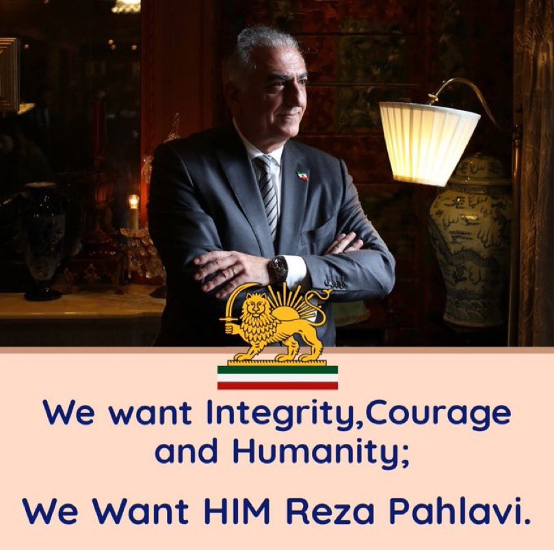 @alkhames While all domestic and exported mercenaries of the regime remain silent, Crown Prince  @PahlaviReza, defends the rights of the Iranian people through various interviews with prominent news networks and influential figures.

#MEPeaceWithPahlavi 
#پهلوی_رهبر_انقلاب_ملی