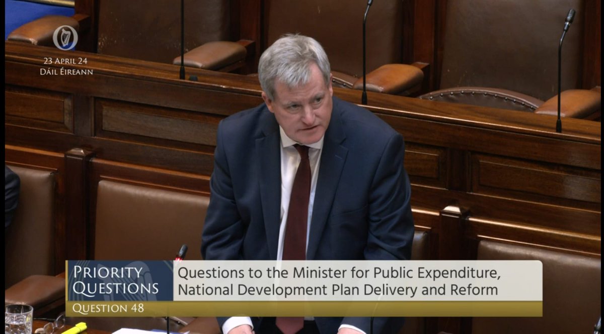 Good to take my first @opwireland Oral PQs with my @IRLDeptPER ministerial colleague @Paschald in the Dáil this evening with Deputies raising a range of matters.