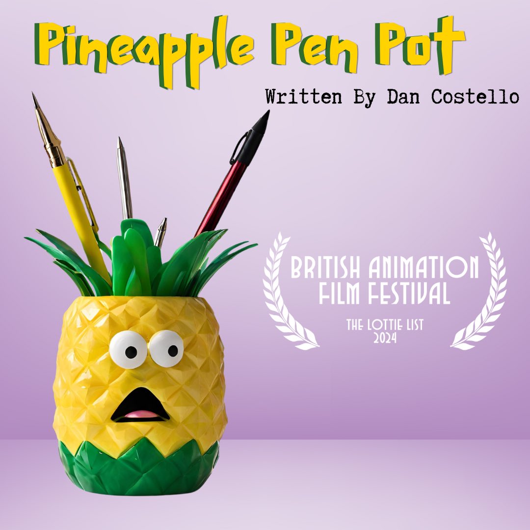 My short animation screenplay has been selected for The Lottie List in the #BritishAnimationFilmFestival with <a href="/UKFILMFESTIVALS/">Film Festival Guild</a> 🍍✍🏼
