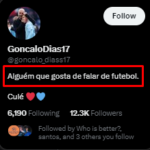 RMDWeltec's tweet photo. @goncalo_diass17 muda para alguém que gosta de falar do Benfica https://t.co/XplyyOfqPx