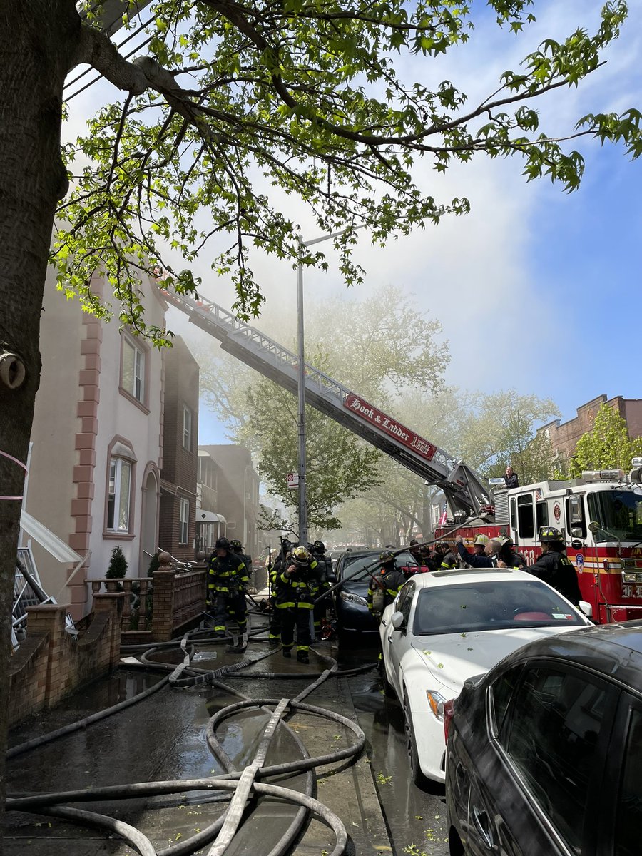 FDNY members are currently operating at a 4-alarm fire at 2052 71st Street in Brooklyn