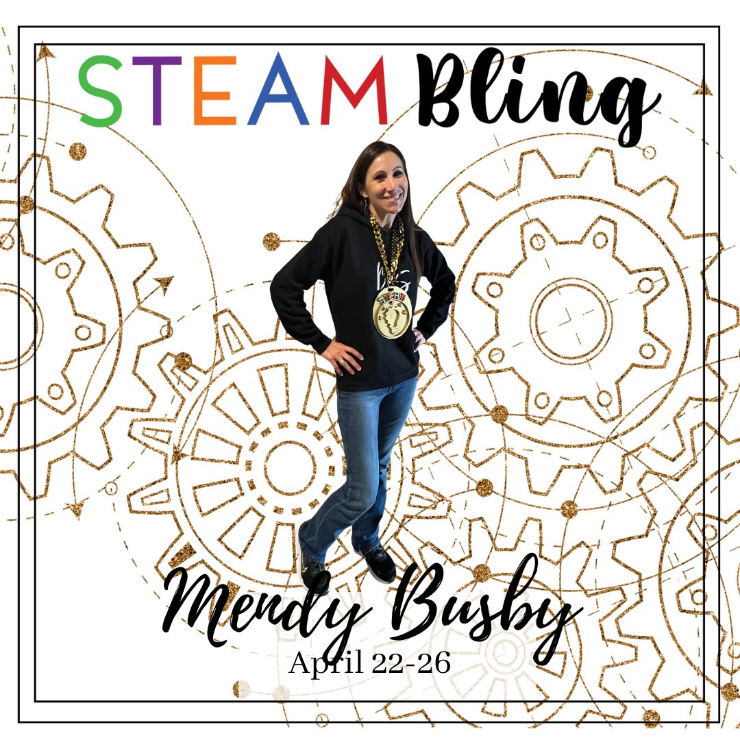 Mendy is new to STEAM, but you'd never guess it. For all the hard work she does with small groups, she has also made an impression on the larger group. Her upbeat personality is always accompanied by a smile and she's always willing to lend a helping hand.