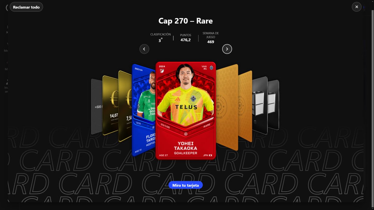 Takaoka me puede venir bien para el verano, y a Tardieu no tengo el gusto de conocerle, pensaré bien si me lo quedo.

#Sorare