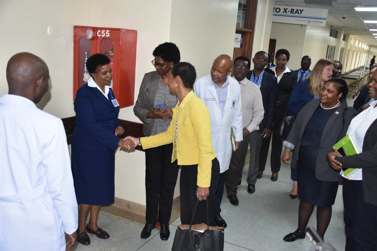 Hon. Enoh Ebong, Director USTDA, and her team visited KNH today, joining the CEO @kamurie1 and SDCS @IreneInwani in a productive discussion on fostering partnerships in healthcare development projects,a promising step towards stronger cooperation with the United States of America