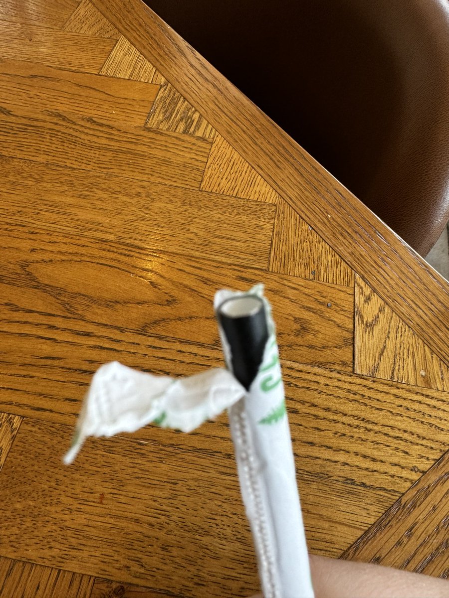 When you open a wrapper and it’s a paper straw… 😑 What else gives that feeling?