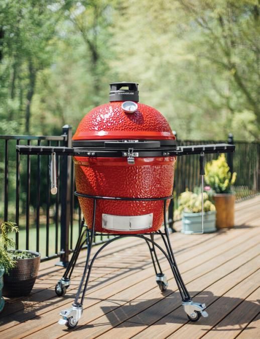 So it's BBQ season full steam ahead - fancy one of these beauties from Aga? #KamadoJoe