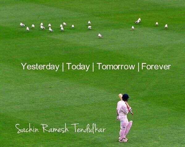 Thank you for making me fall in love with this beautiful game of cricket. Always and forever, Sachin Tendulkar. #HappyBirthdaySachin