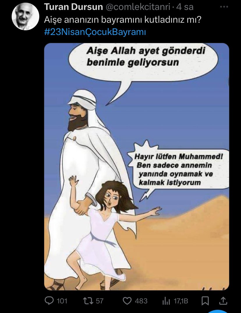 Sümeyye Polat 🇹🇷♥️🇵🇸 (@p37491306) on Twitter photo Dini değerlerimize, Hz Muhammed ve kıymetli validemize bu hakaretler neden karşılıksız kalıyor <a href="/EmniyetGM/">Türk Polis Teşkilatı</a>
<a href="/TC_icisleri/">T.C. İçişleri Bakanlığı</a> Dini değerlerimize, Hz Muhammed ve kıymetli validemize bu hakaretler neden karşılıksız kalıyor <a href="/EmniyetGM/">Türk Polis Teşkilatı</a>
<a href="/TC_icisleri/">T.C. İçişleri Bakanlığı</a>
