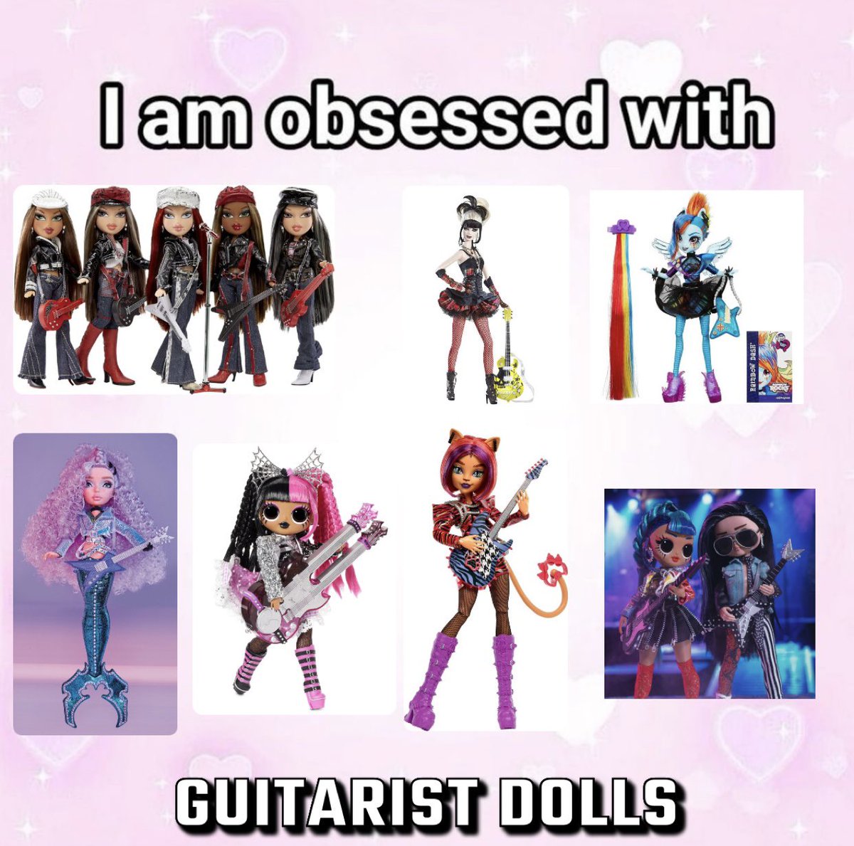 I CANT BE THE ONLY ONE

#dolltwt #dollcollector #MonsterHigh #mlp #omgdolls #rainbowhigh #barbie #bratz #mermazemermaid