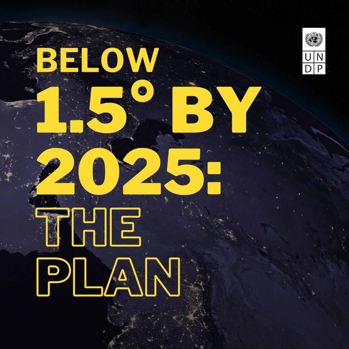 It's time to break trajectories, boundaries and business as usual, so the world can stay below 1.5° by 2025. Today, join me, UN Secretary-General @antonioguterres and UNDP Administrator @ASteiner for the launch of #ClimatePromise 2025. Watch live here: go.undp.org/ZZf