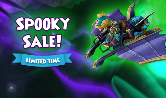 Spooktacular savings! 💰 Now through 30/04, you can get the Death Starter Bundle, Death Jewel Pack, and Bat Glider Mount for 25% off and the Death Mastery Amulet for 50% off in the Crown Shop! Don't miss out! eu.wizard101.com/game/eerie-apr… #Wizard101Europe