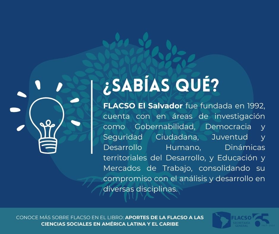 📌<a href="/FLACSOES/">FLACSO El Salvador</a> 🇸🇻

¿Quieres conocer más sobre la FLACSO?📚
Puedes encontrar información en:
👇
 flacso.org/node/511

#FLACSO #Academia #aportesFLACSO