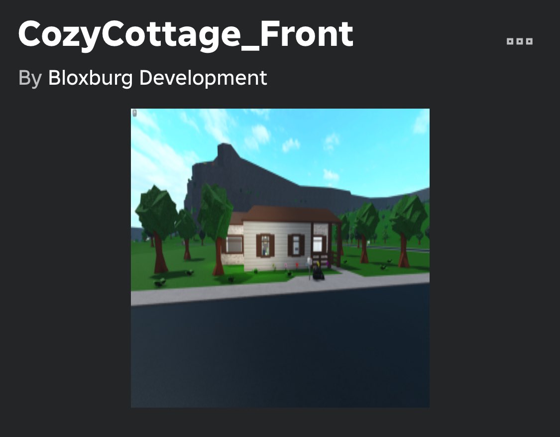 Bloxburg tweet media