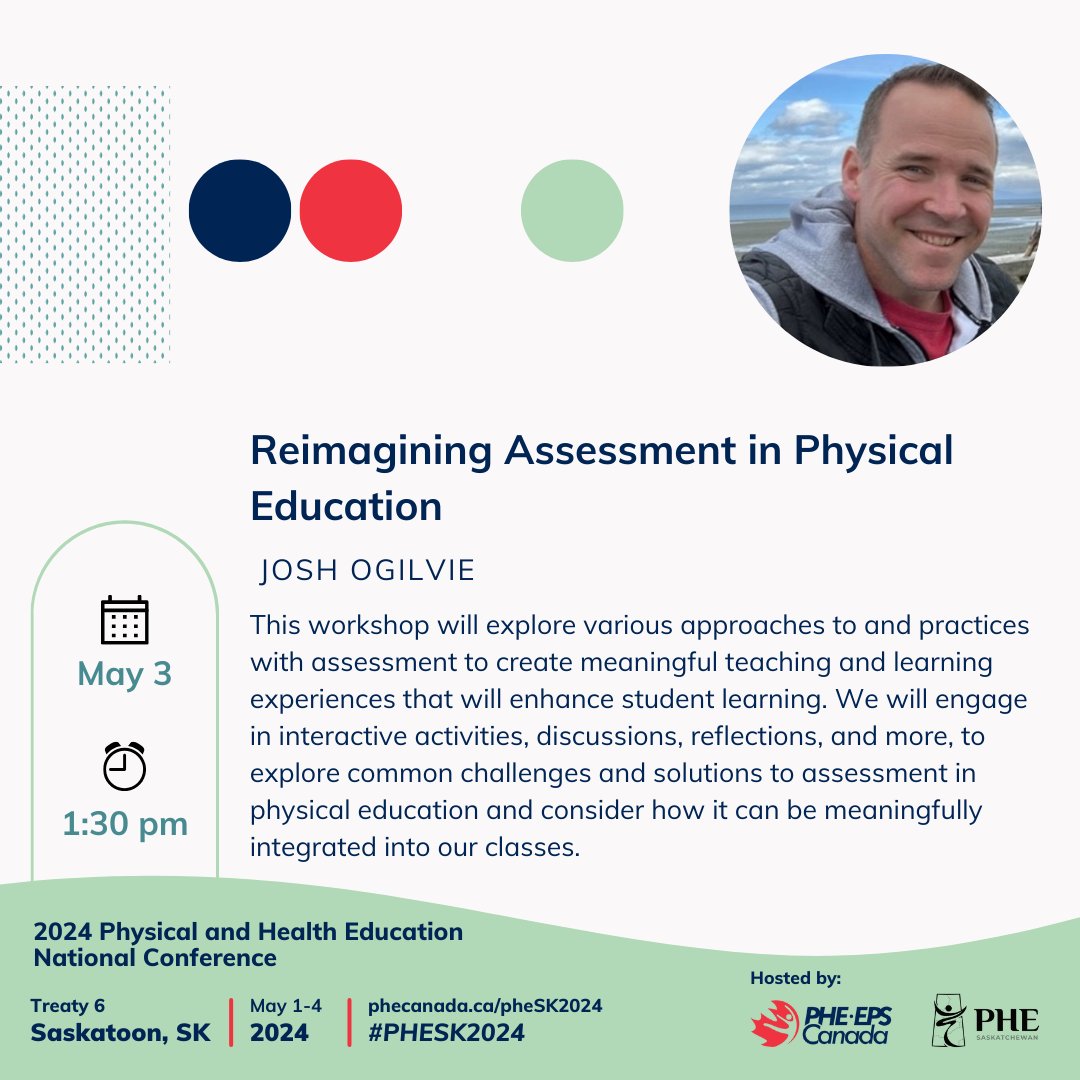 Excited to dive into reimagining assessment in physical education at #PHESK2024 ? Join @joshogilvie4 as we explore innovative approaches to assessment, fostering meaningful teaching and learning experiences.