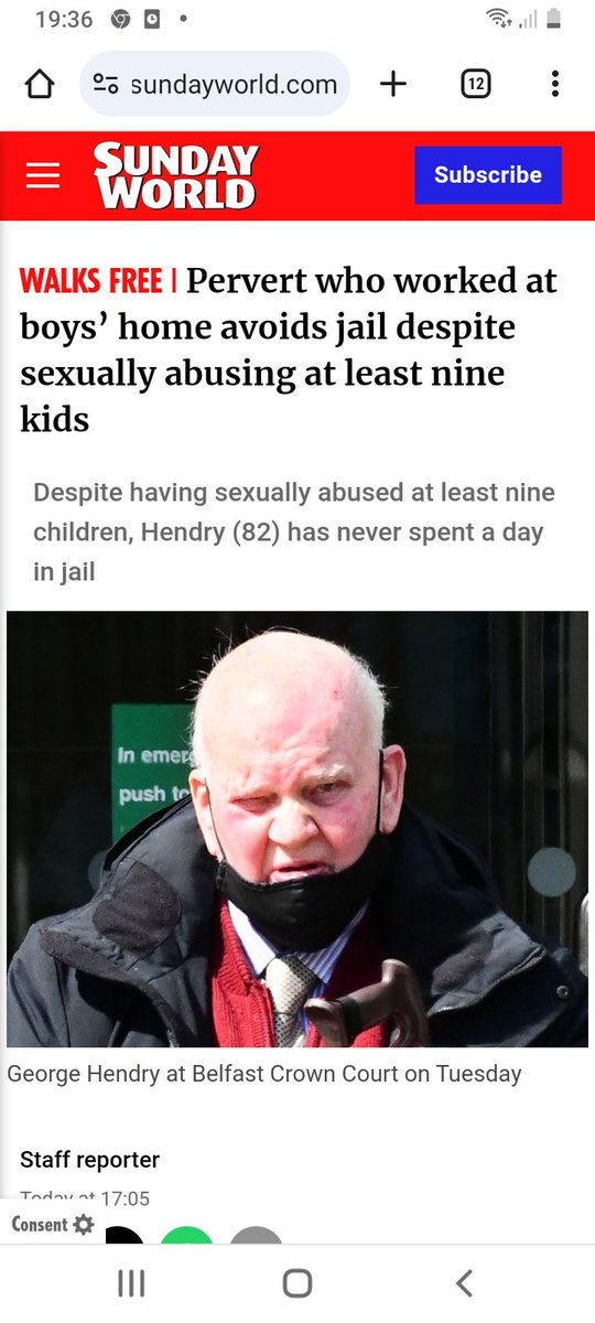 I don't care how old or sick this paedophile is.

Lock him up and throw away the key.

The amount of these scumbags who get away scot free is unbelievable.

#HowIrelandWorks