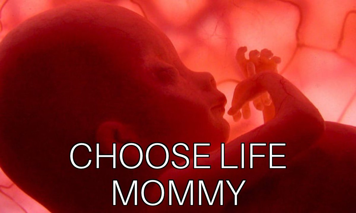 Imagine being such a presidential failure, the only topic you can run on is the right to extract and kill an unborn baby.