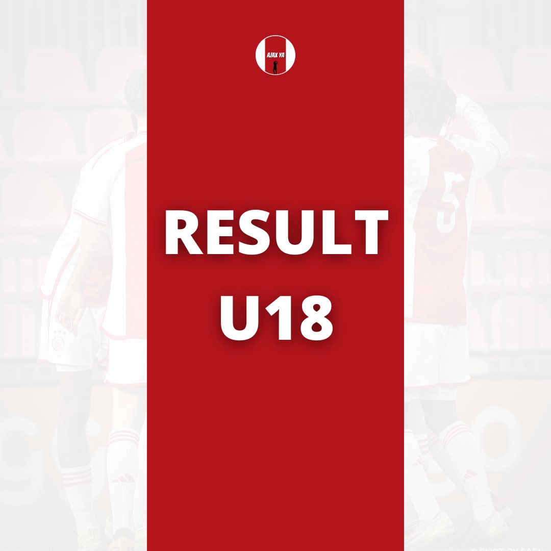 𝗥𝗘𝗦𝗨𝗟𝗧 • FC Utrecht U18 v Ajax U18 1-4 ⚽️ Avery Appiah, Don-Angelo Konadu, Tijn Peters & Kayden Wolff! 💪 » Emre Ünüvar made his U18 debut! ✔️ #AjaxU18 #AjaxYouth