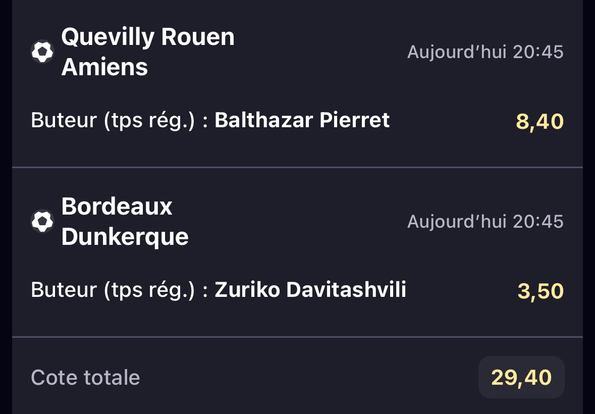 🔴 CANDY BET 🍭  |  #Ligue2 🇫🇷 

#TeamParieur