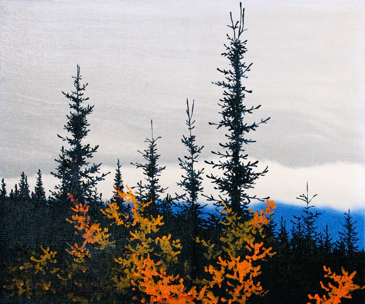 The Early Years // Autumn, Atlin // Limited Edition giclée // 10 Prints // Fine Art Canvas Print or Signed Paper Print tuppu.net/6c841053 #Etsy #Pinterest #LeydaCampbell #LinkedIn #OriginalPaintings