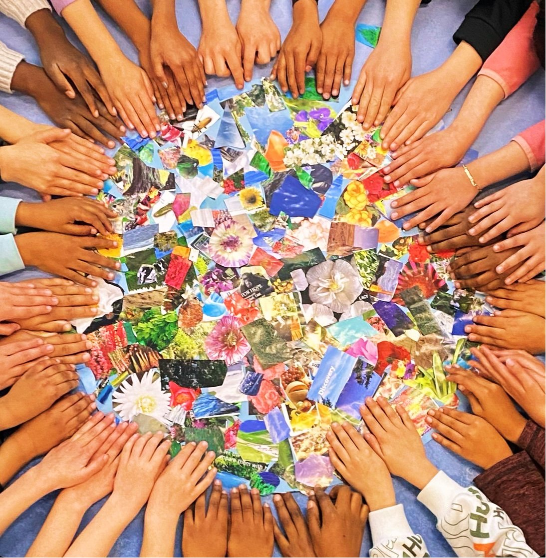 Exploring the wonders of our planet with our tiny hands wrapped around its beauty! 🌍💚 From colorful flowers to towering trees, every inch of God’s Earth is a treasure! #EarthWeek #Grade1Adventures