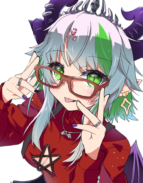 FrootIsTheBest's tweet photo. 💜💚 Daily Random Froot Fanart #Lichcraft (#60) "Glasses or No Glasses?" 💚💜

#Apricot #Froot #VShojo #VShojoArt

(art by @Clown_Moeta) https://t.co/w0nMjQlApb
