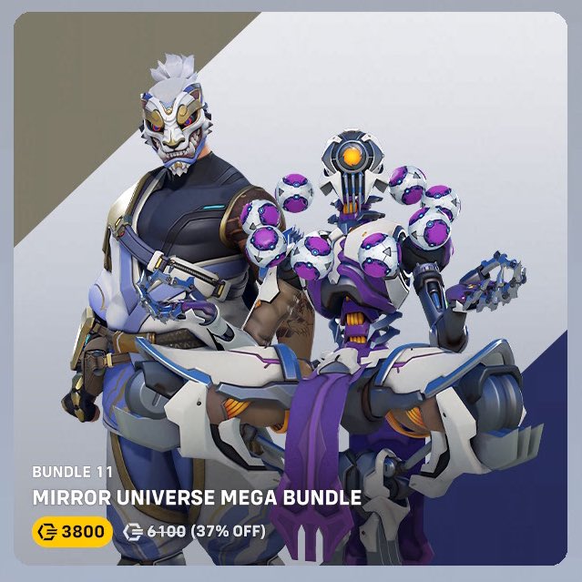 🎁 GIVEAWAY FOR MIRROR UNIVERSE MEGA BUNDLE IN #Overwatch2 🎁 JOIN THE #giveaway HERE: 1️⃣ FOLLOW: @JoystickOW 2️⃣ LIKE + RETWEET 3️⃣ TAG A FRIEND 🔥 2X CHANCE TO WIN IF YOU FOLLOW: twitch.tv/Joystick WINNER WILL BE DM’ED PRIZE